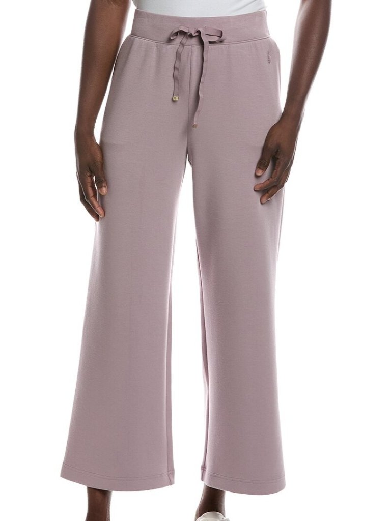 Tommy Bahama Palm Voyage Wide Leg Pants In Lavender Fog - Size Xl (Nwt)